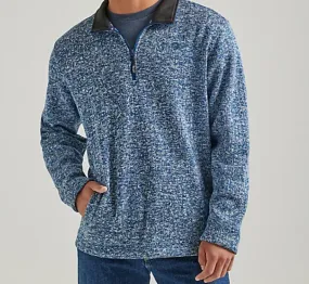 112334070  Wrangler George Strait Knit Pullover - Navy