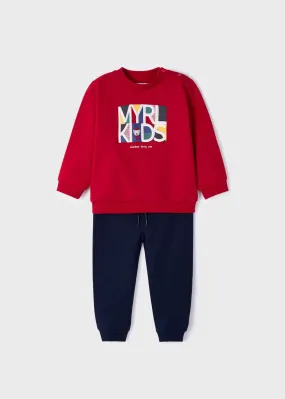 2-Piece Embroidered Tracksuit Baby Boy | Mayoral