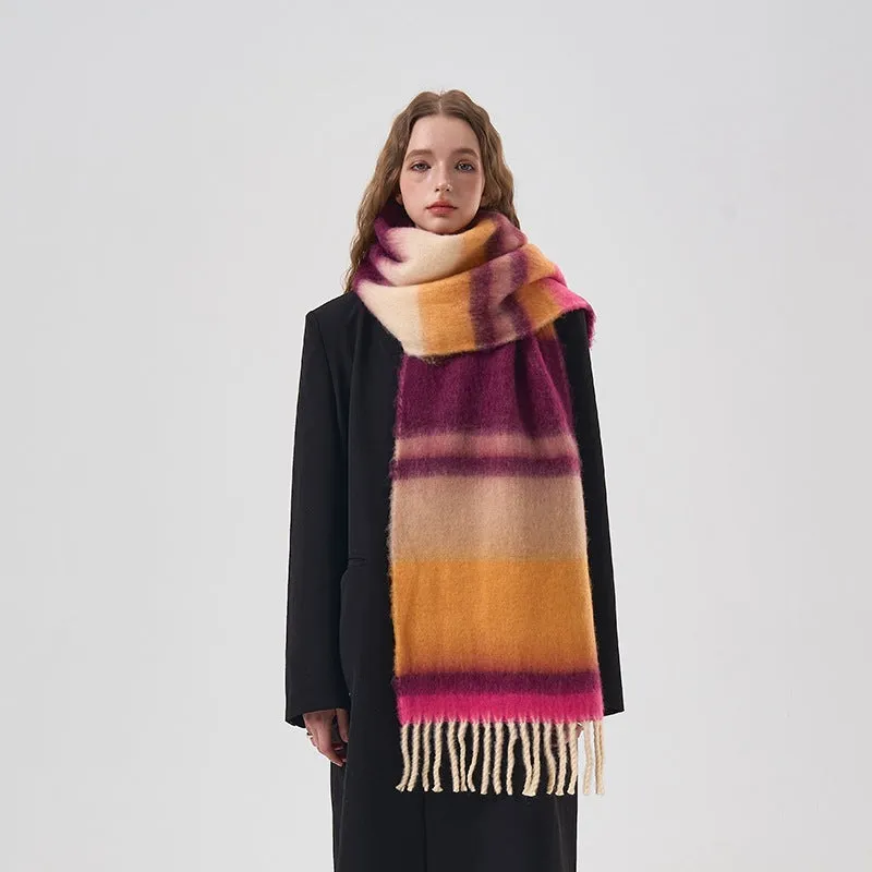 2023-8-25 stripe winter scarf