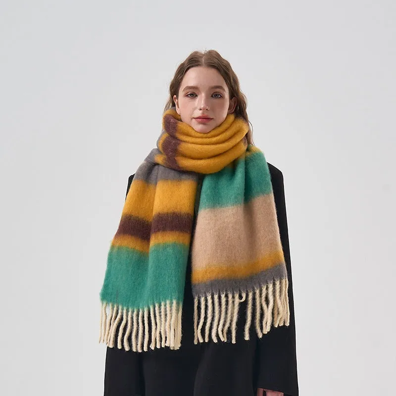 2023-8-25 stripe winter scarf