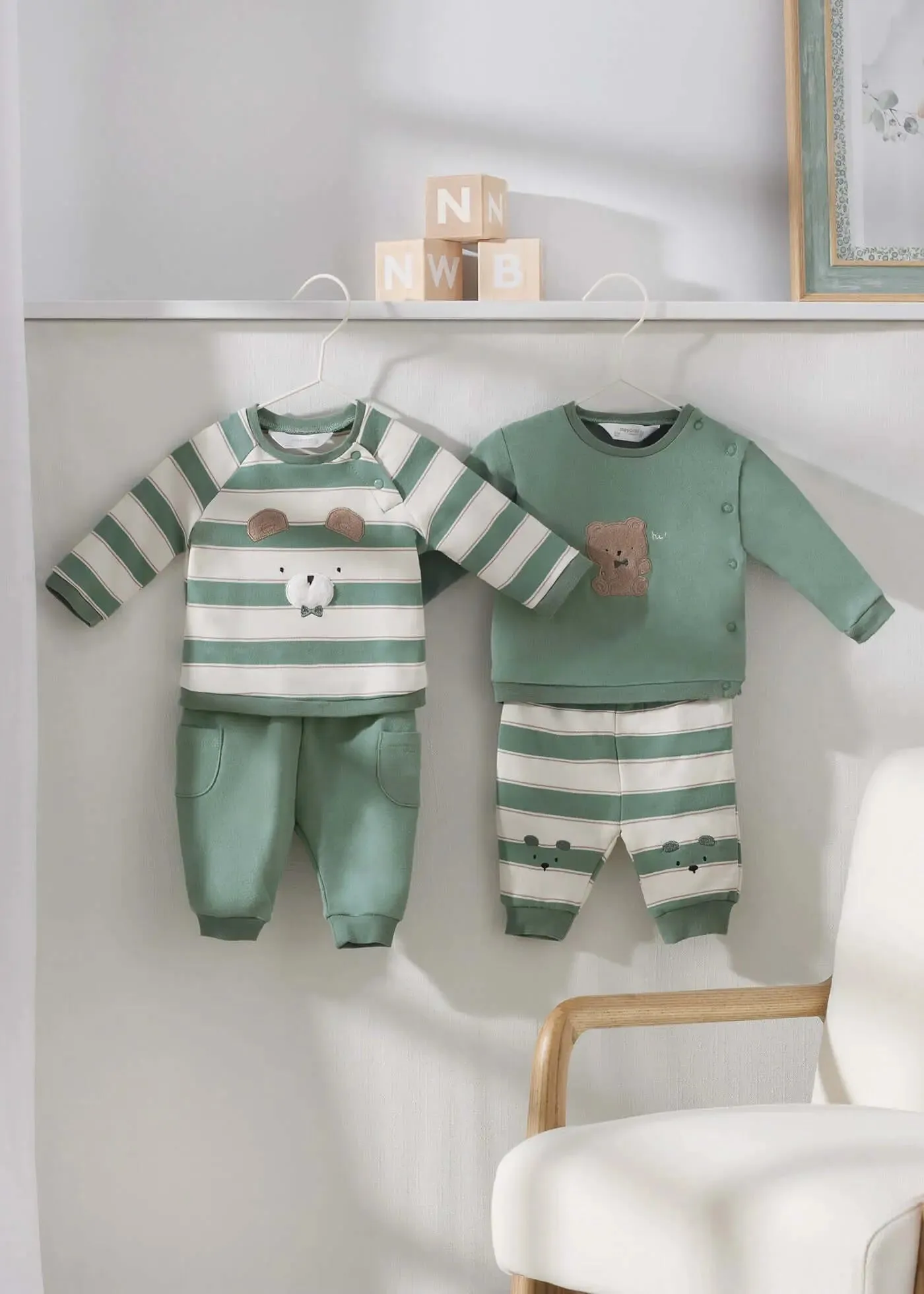 4 Piece Knitted Set Newborn Boy | Mayoral