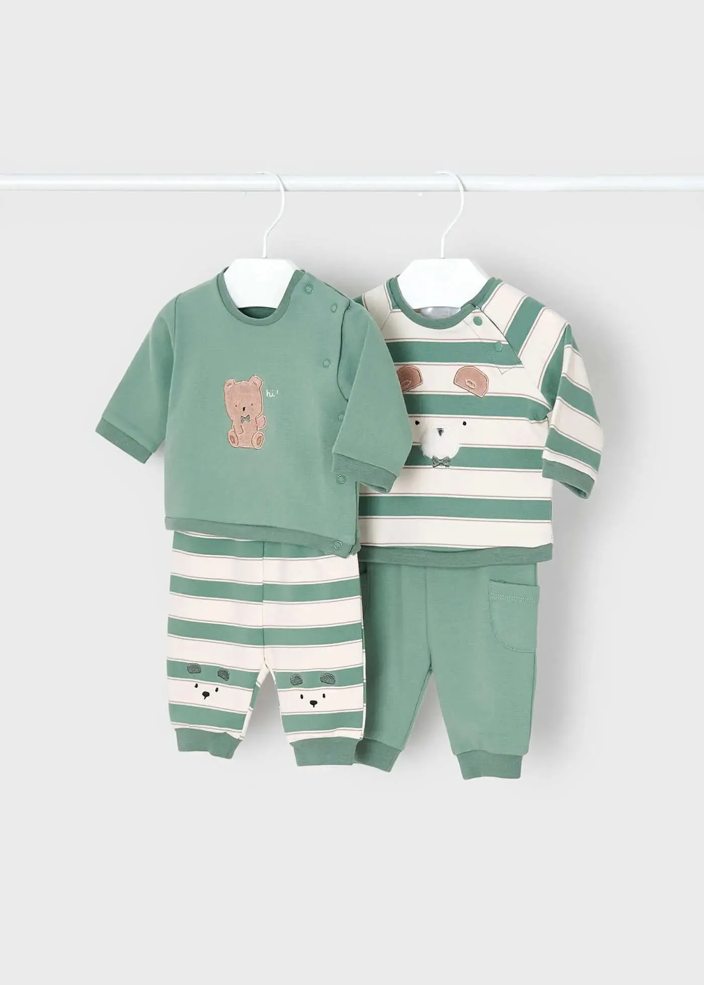 4 Piece Knitted Set Newborn Boy | Mayoral