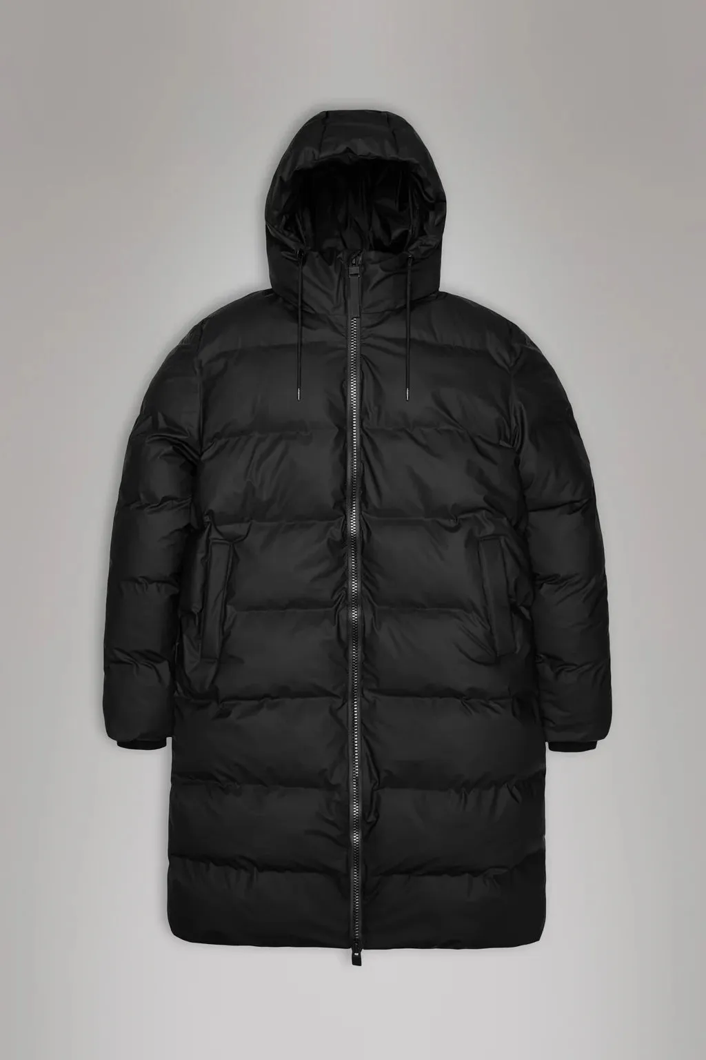 Alta Black Long Waterproof Puffer Coat