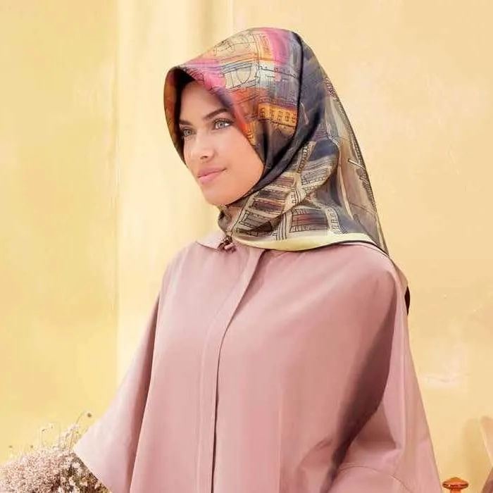 Armine A Beautiful Night in The City Silk Hijab Scarf