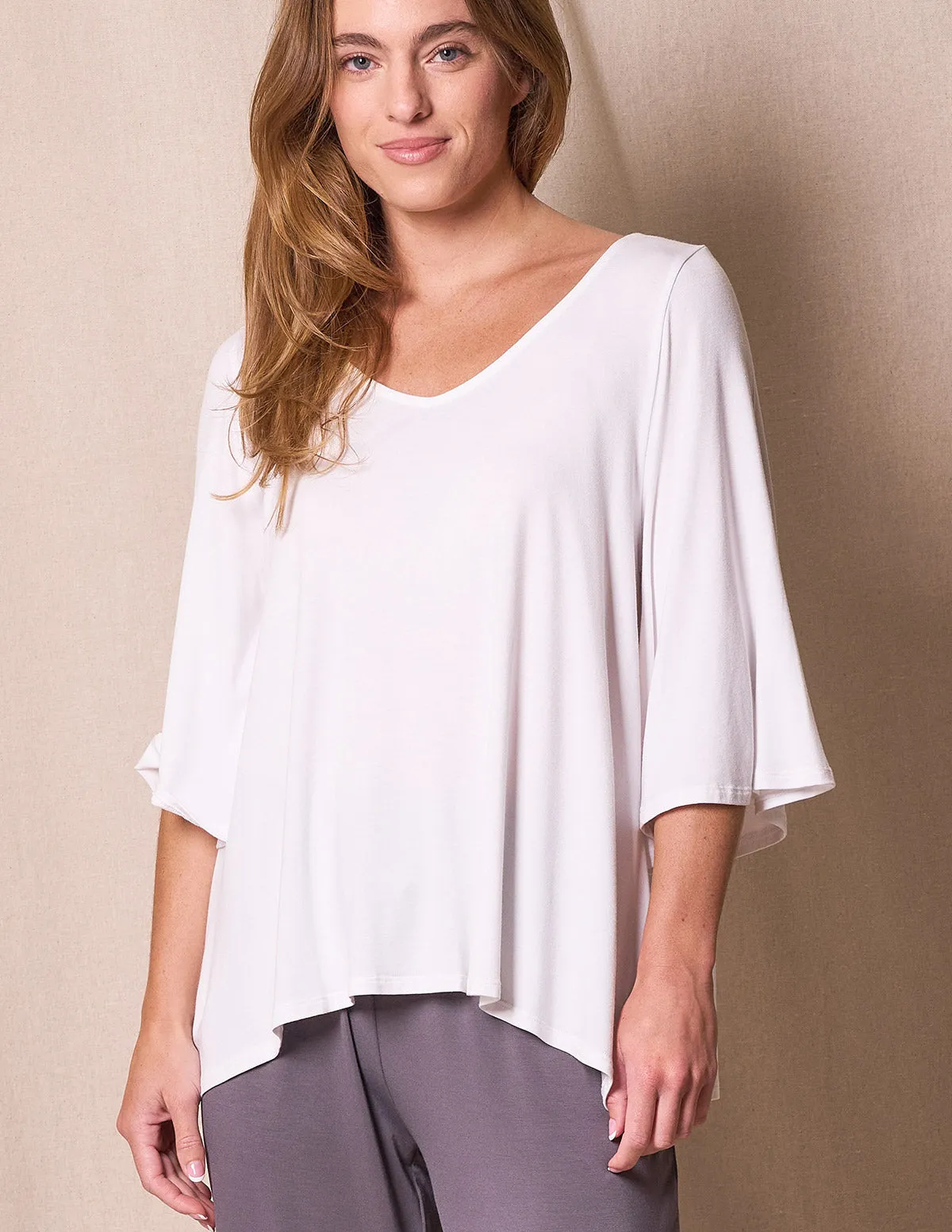 Bamboo Flare Top