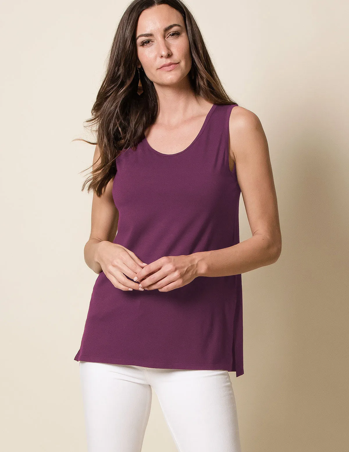 Bamboo / Organic Cotton Boxy Tank