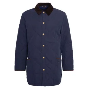 Barbour Country Liddesdale Quilted Mens Jacket - Navy