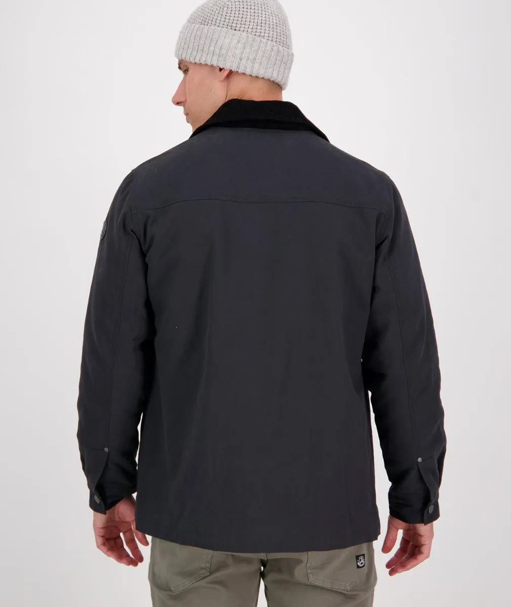 Barrytown V2 Canvas Work Jacket - Charcoal