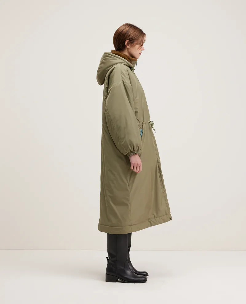 Bellerose Hosfo Jeep Green Long Coat