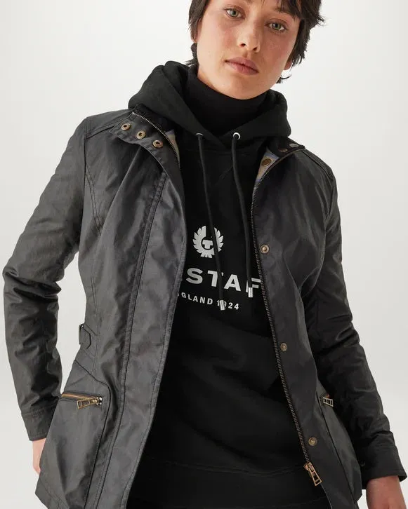 Belstaff Rio 1924 Ladies Hoodie Sweat Top in Black