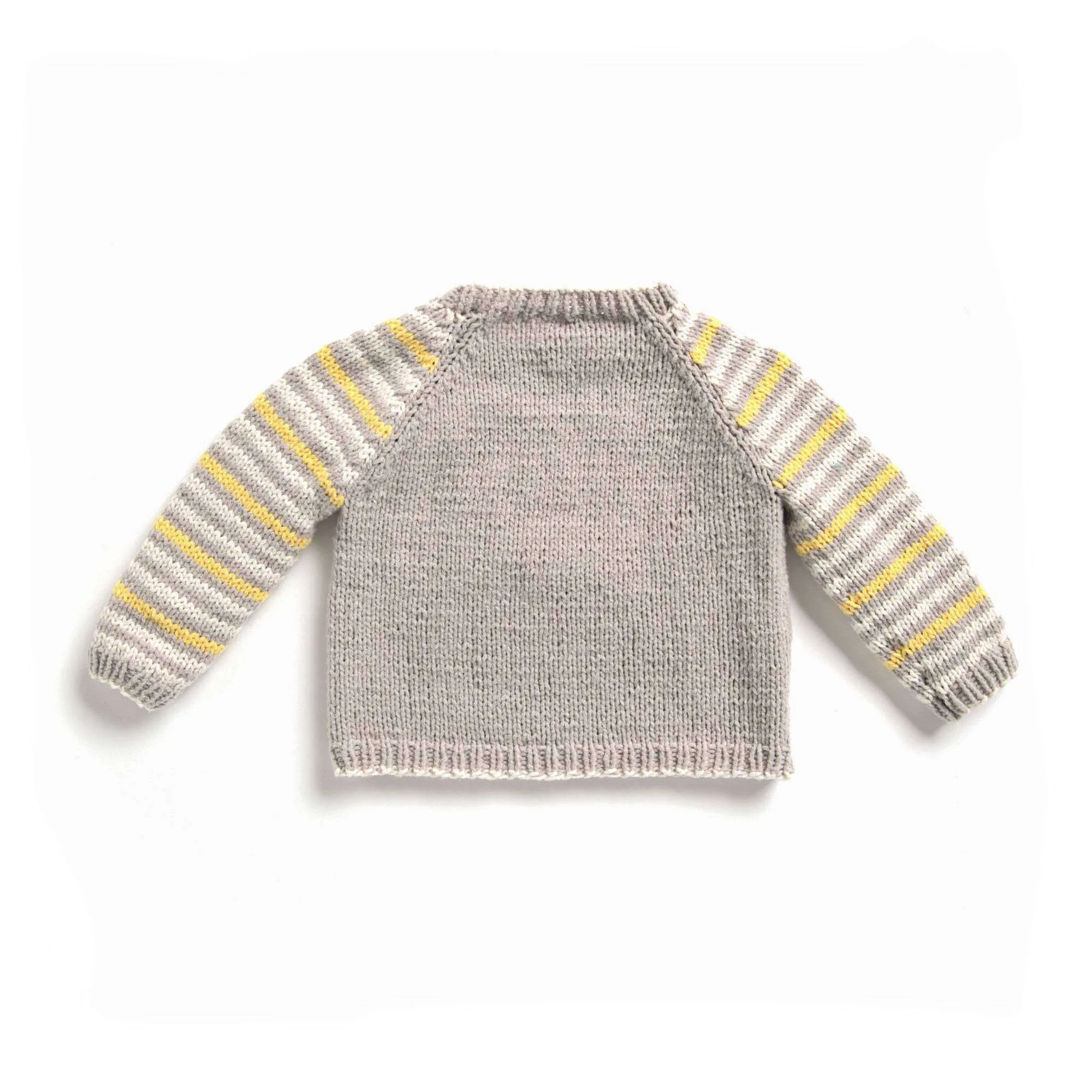 Bernat Star Knit Baby Pullover