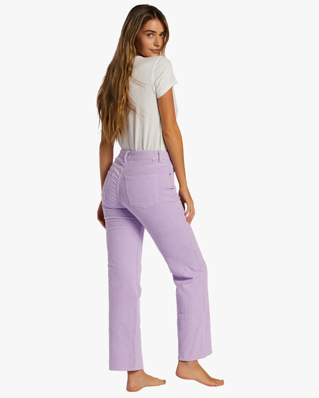 Billabong New Age Cord Pants-Lilac Breeze