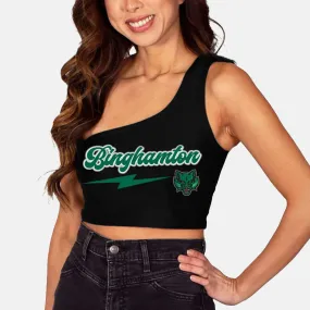 Binghamton Black One Shoulder Top