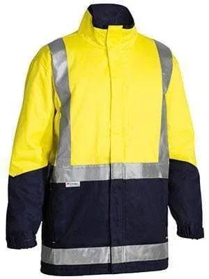 Bisley Workwear 3m Taped Hi Vis 3 In 1 Drill Jacket BJ6970T