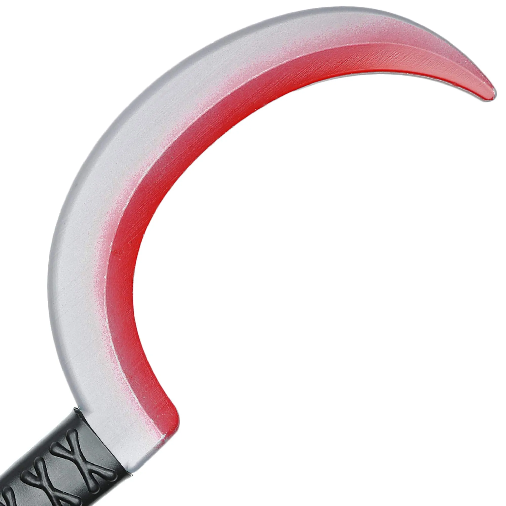 Bloody Sickle Weapon Prop - Fake Zombie Costume Accessories Weapons Knife Props with Jolly Roger Handle