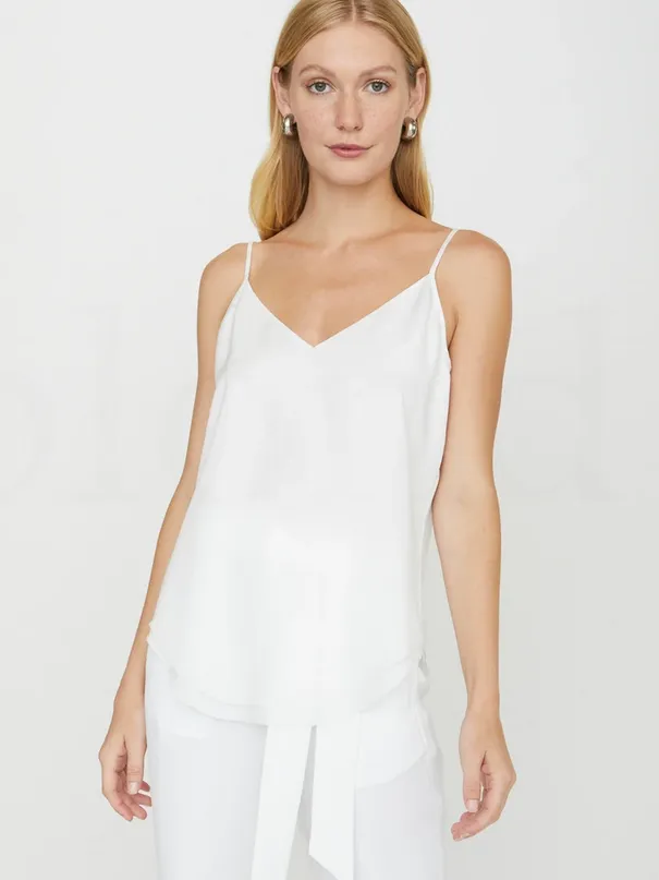 Brochu Walker - Luna Cami in Salt White