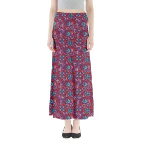 Cardinal Garden Full Length Maxi Skirt