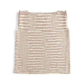 Caron Knit Boatneck Pullover