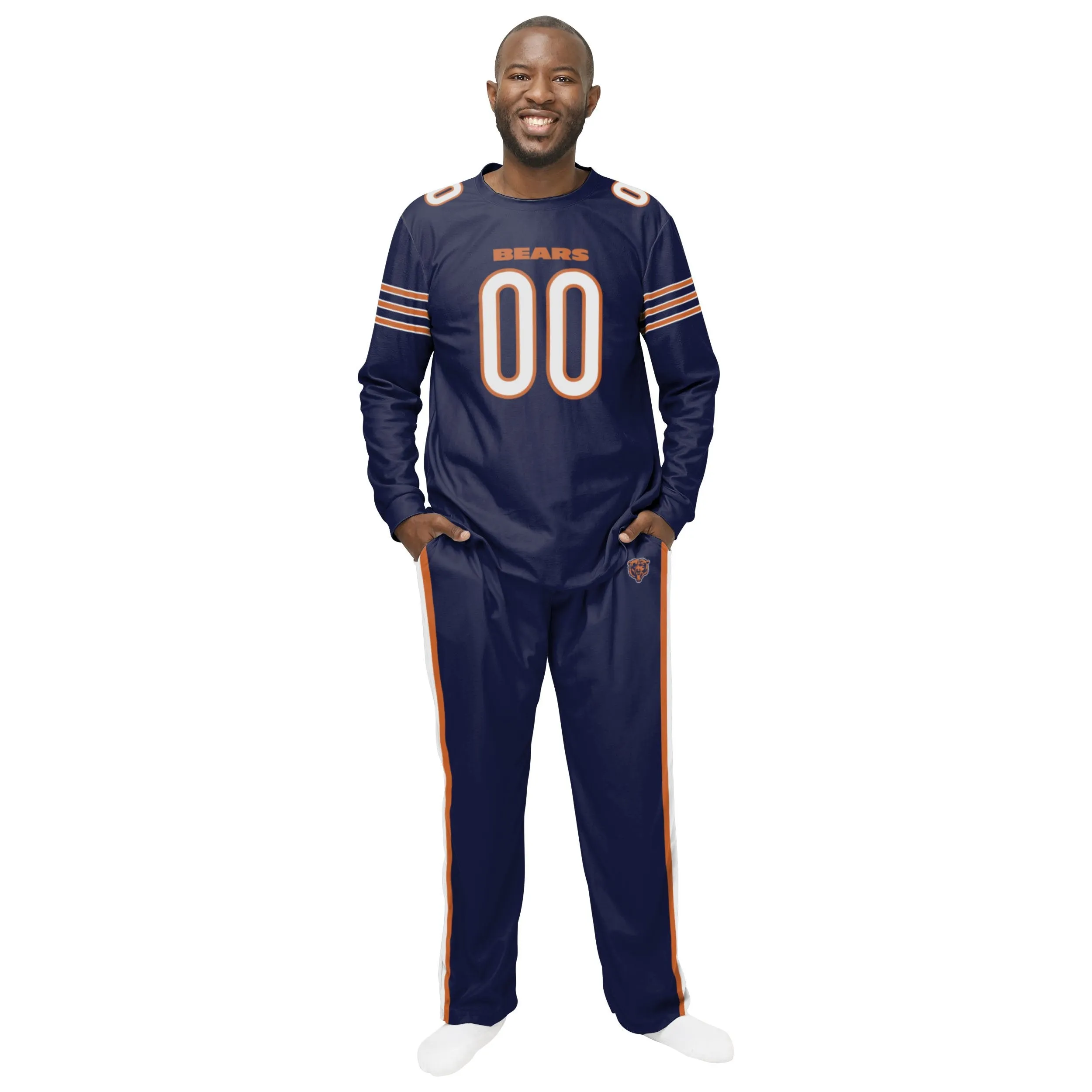 Chicago Bears NFL Mens Gameday Ready Pajama Set