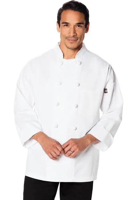 Classic Knot Button Chef Coat