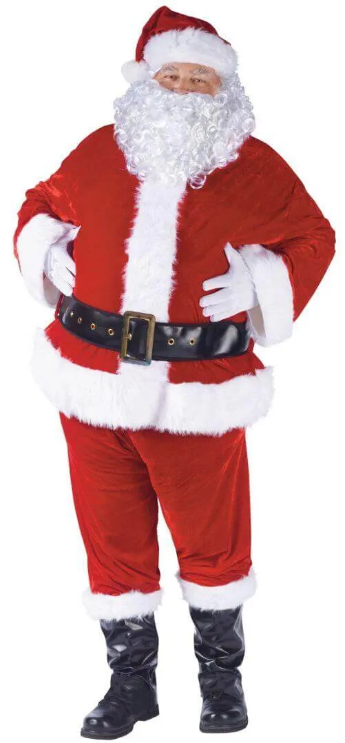 Complete Velour Santa Suite (Standard 40-48)