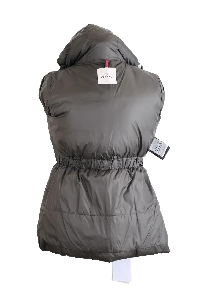 Down Filled Puffer Jacket w/ Cinched Waist