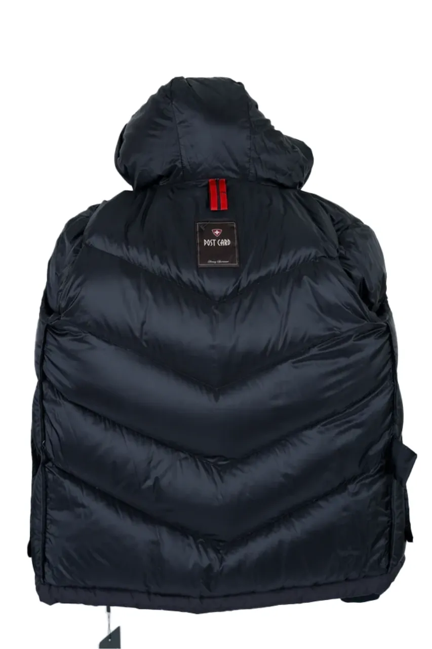 Down Stretch Puffer Jacket