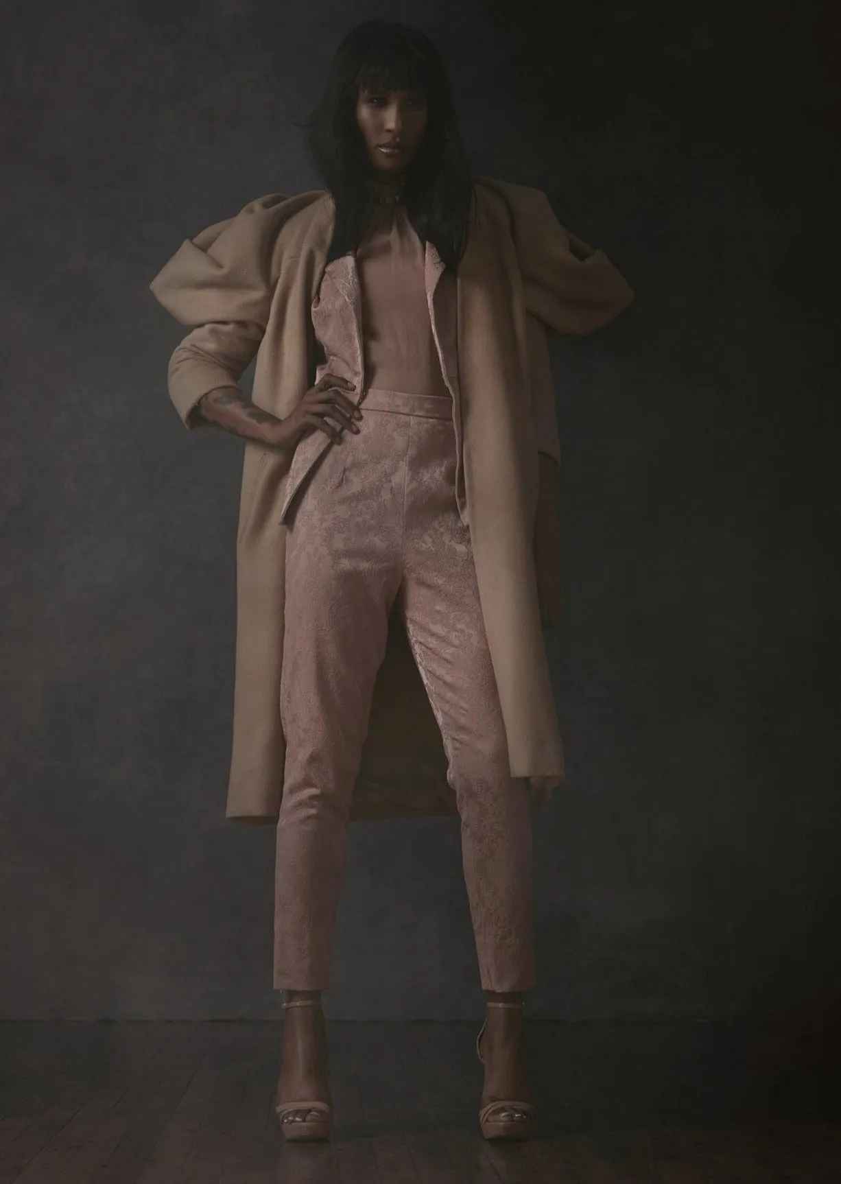 Drape Sleeve Coat, Blazer, Trouser, & Blouse | Spring/Summer 2019