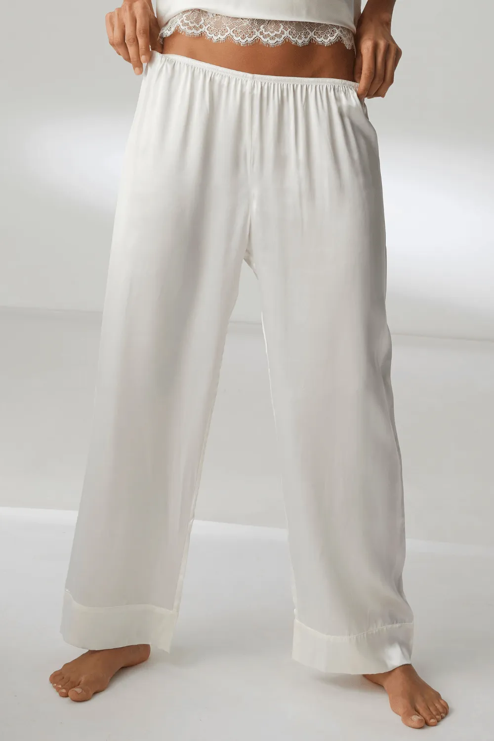 Dream Silk Pants Natural