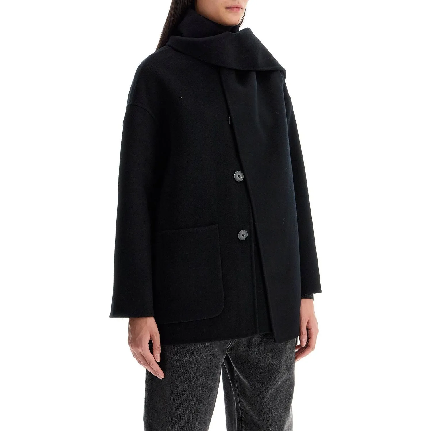 DYNAMIS STUDIO "antwerp coat with built-in