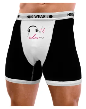 EDM Cord Pink Mens Boxer Brief Underwear