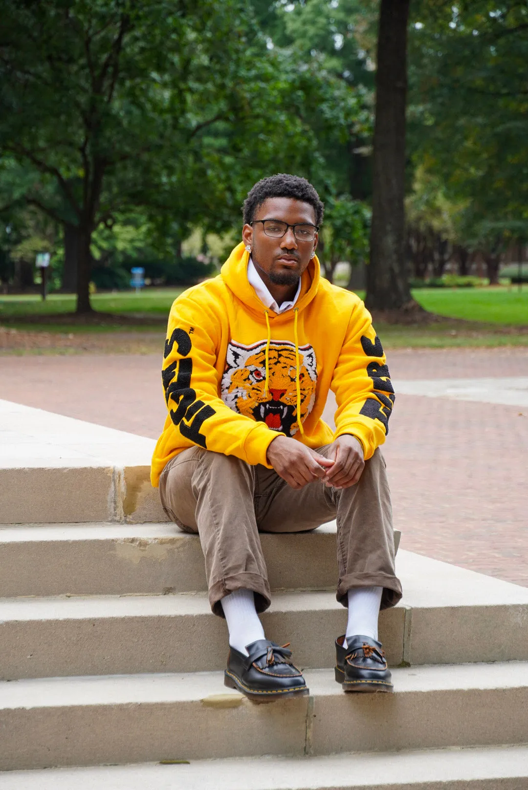 Gold Grambling Concert Hoodie