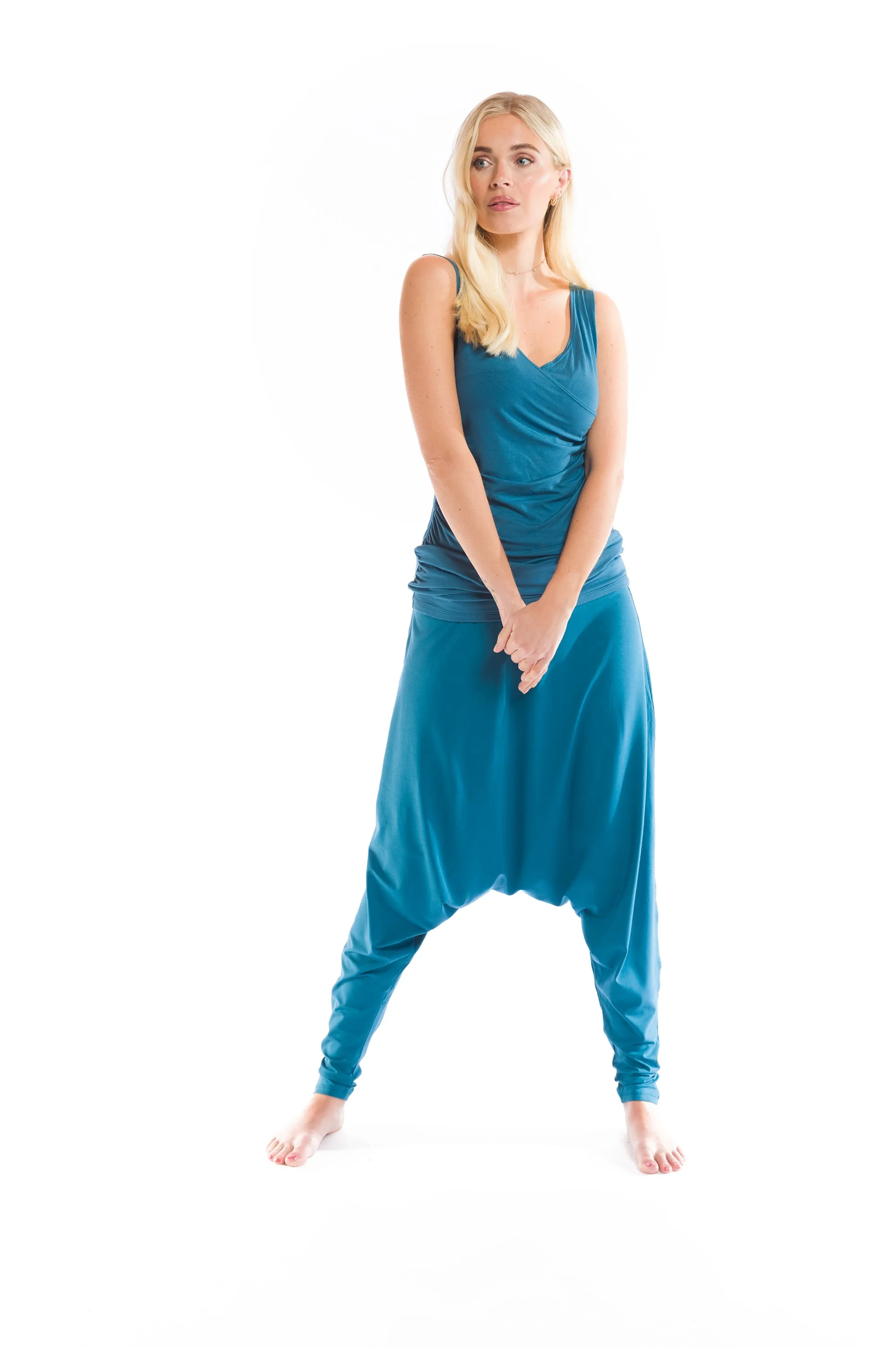 HAREM LOUNGE PANTS TEAL