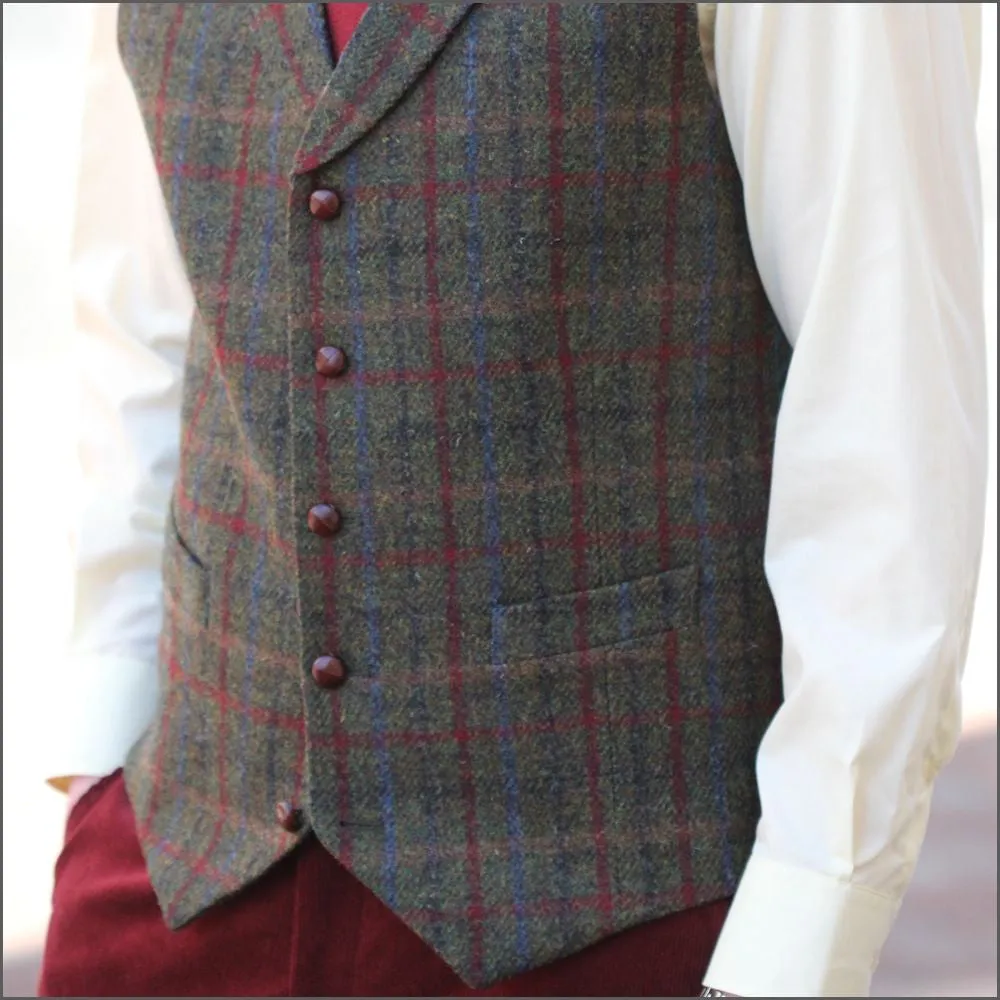 Harris Tweed Angus Waist Coat--