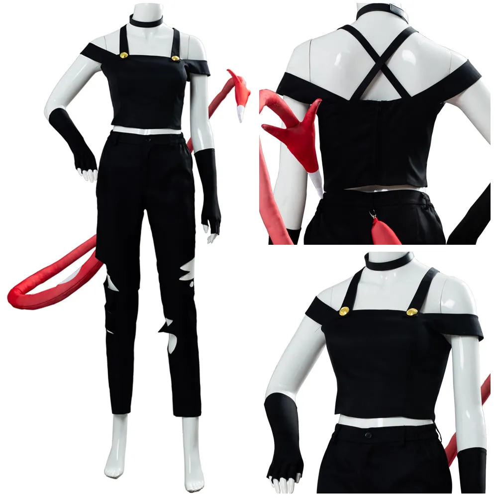 Hazbin Hotel Millie Helluva Boss Outfit Halloween Carnival Suit Outfits Cosplay Costume