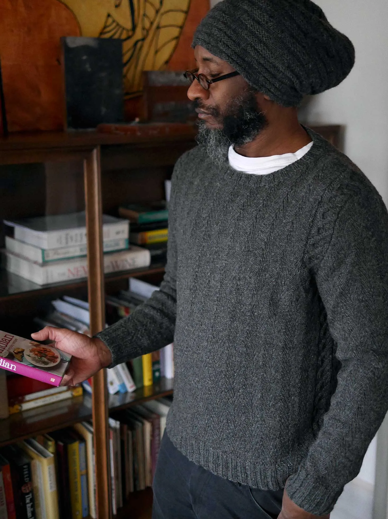 Herringweave Men's Pullover <br/><small>knitting pattern</small>