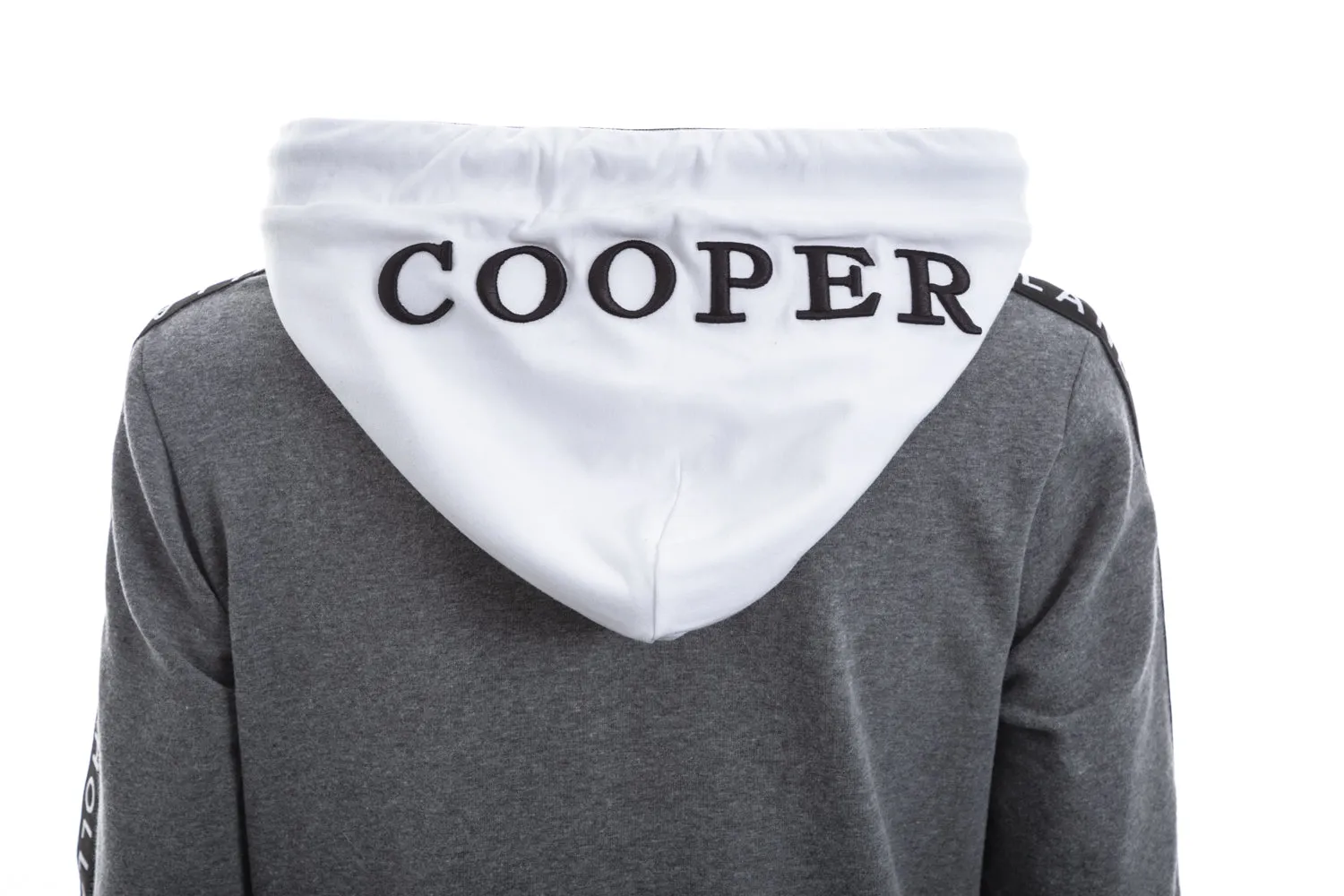 Holland Cooper Deluxe Ladies Hoodie Sweatshirt in White, Grey & Black