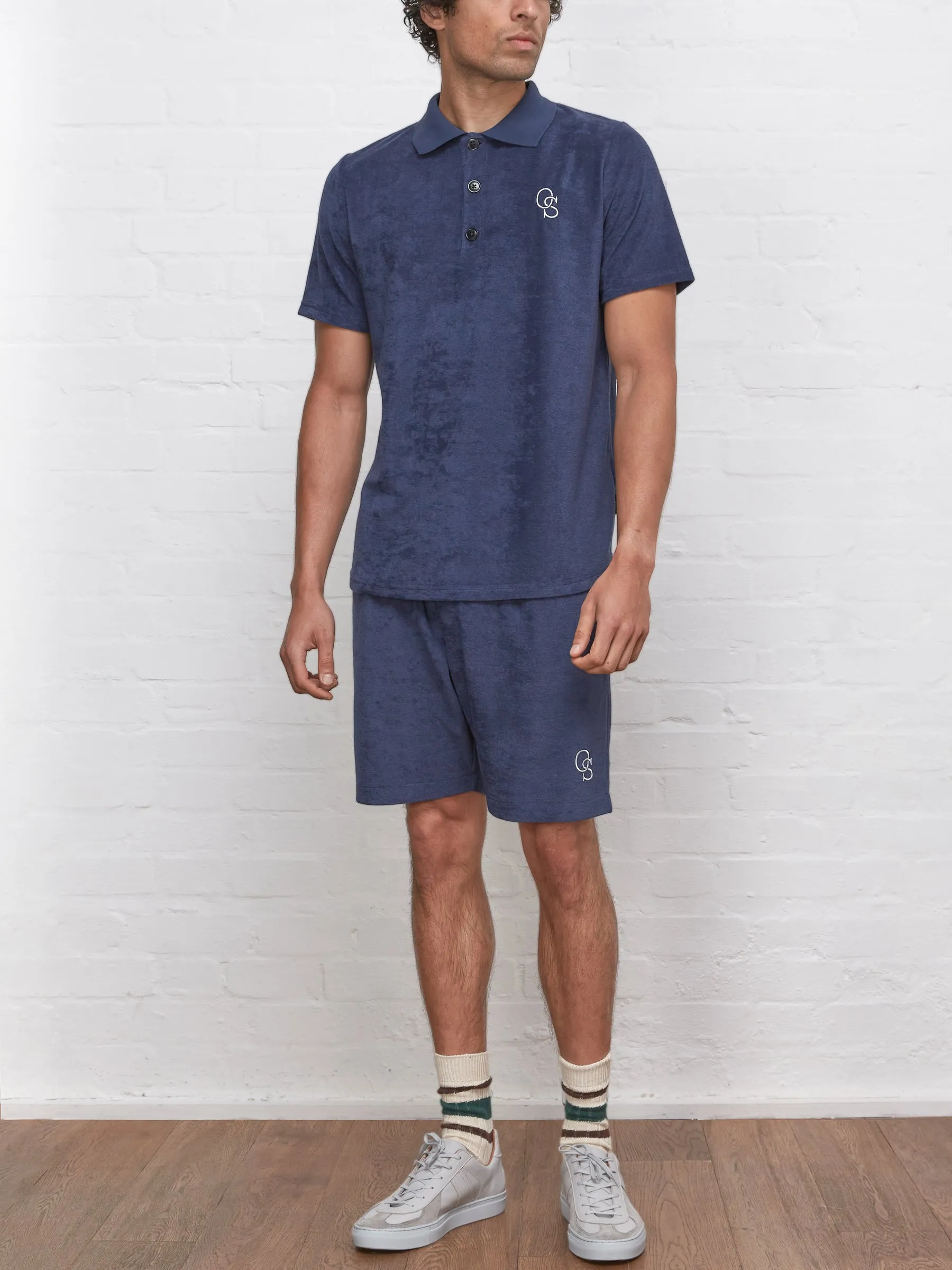 House Jersey Shorts Ashbourne Navy