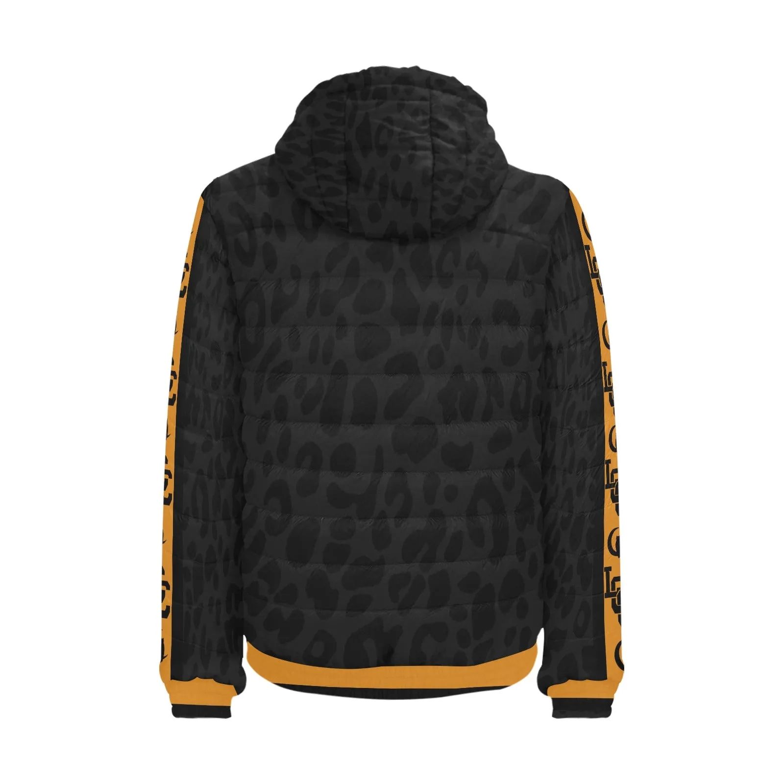 JAGUAR SKIN LCC Men's Padded Hooded Jacket