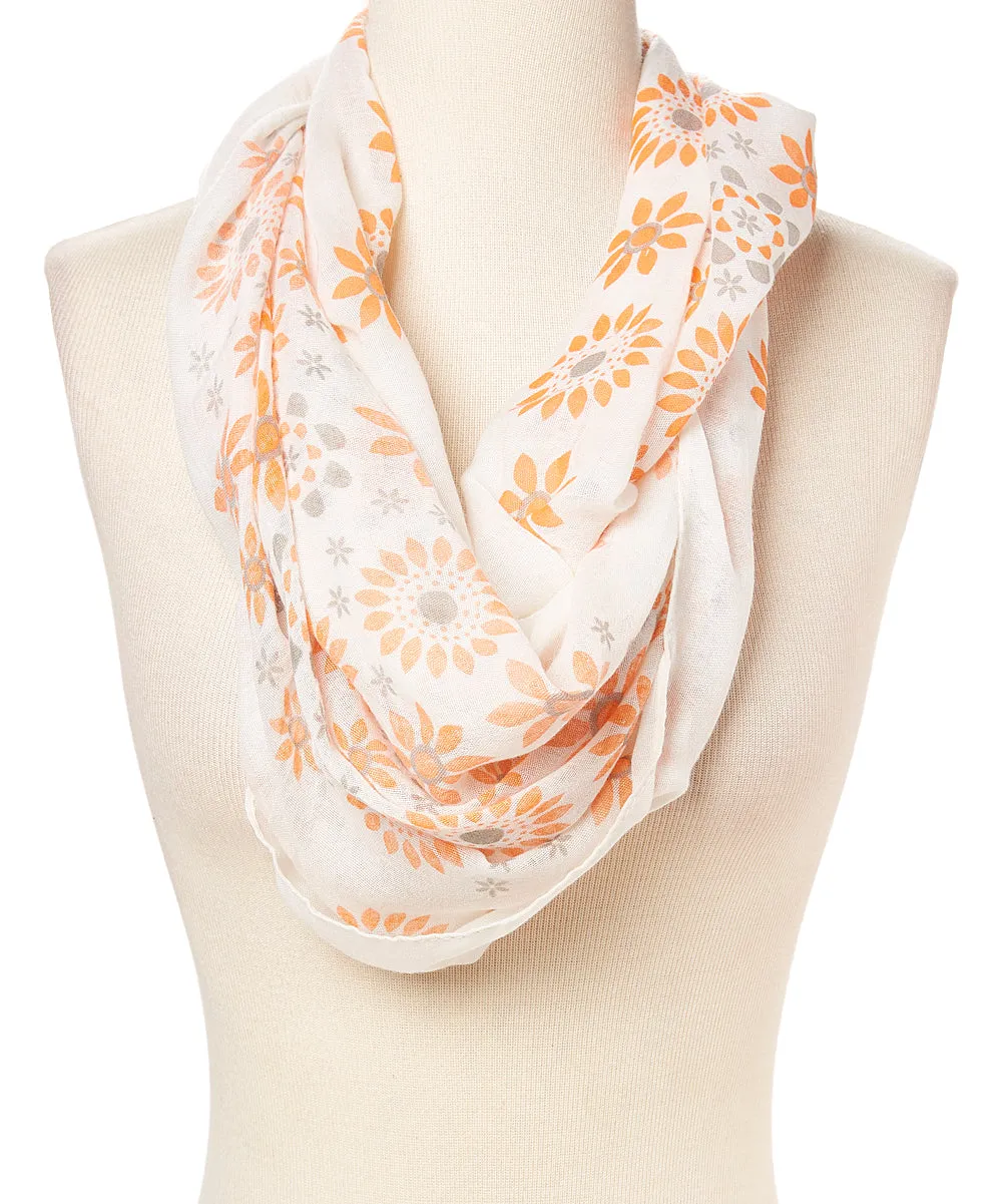 JC024009 Floral Scarf