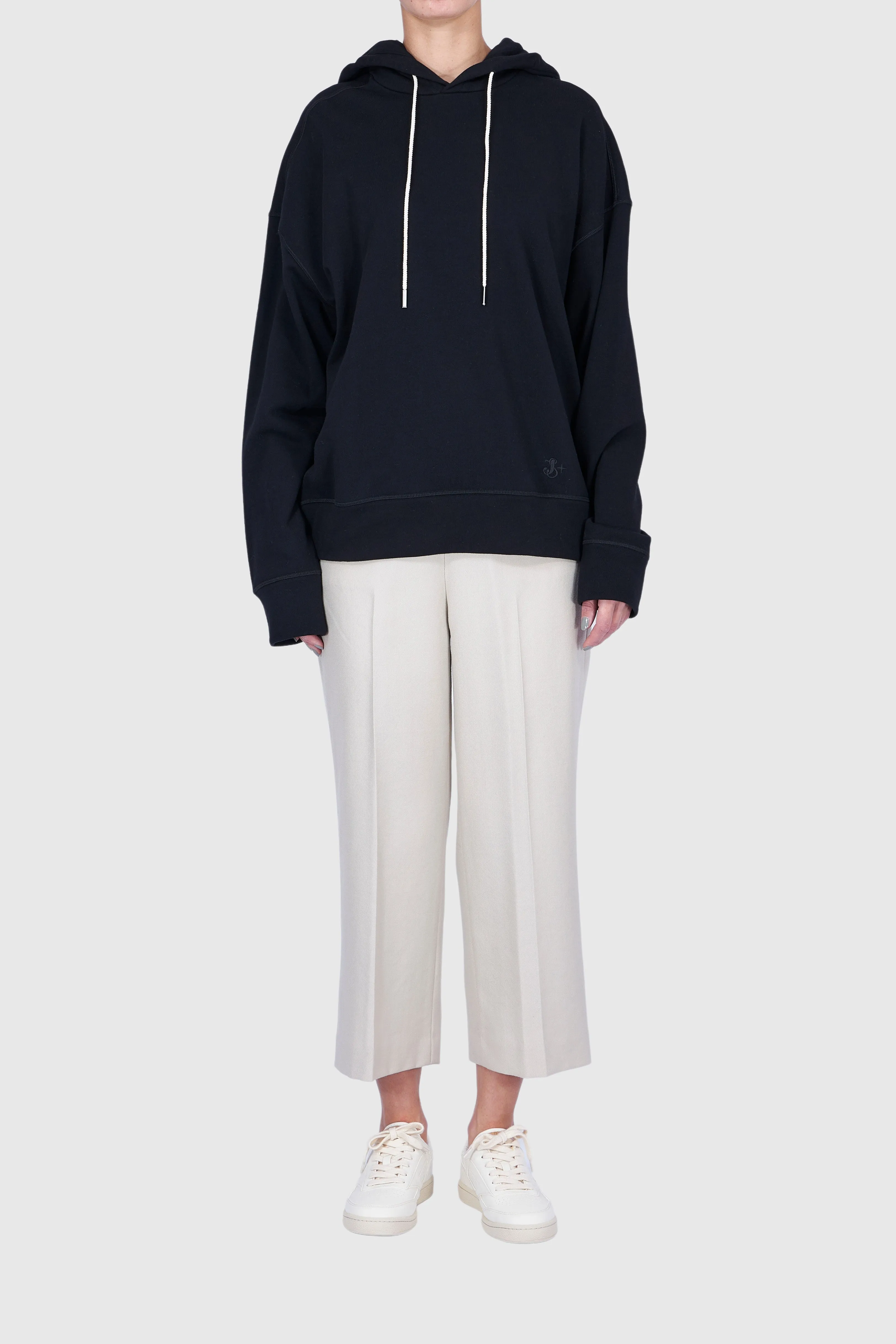 JIL SANDER PLUS SWEAT PULLOVER PARKA