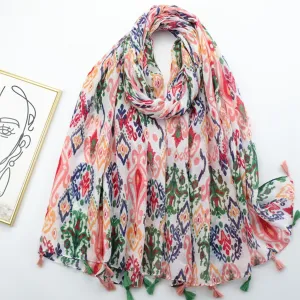 JY230213 printed scarf