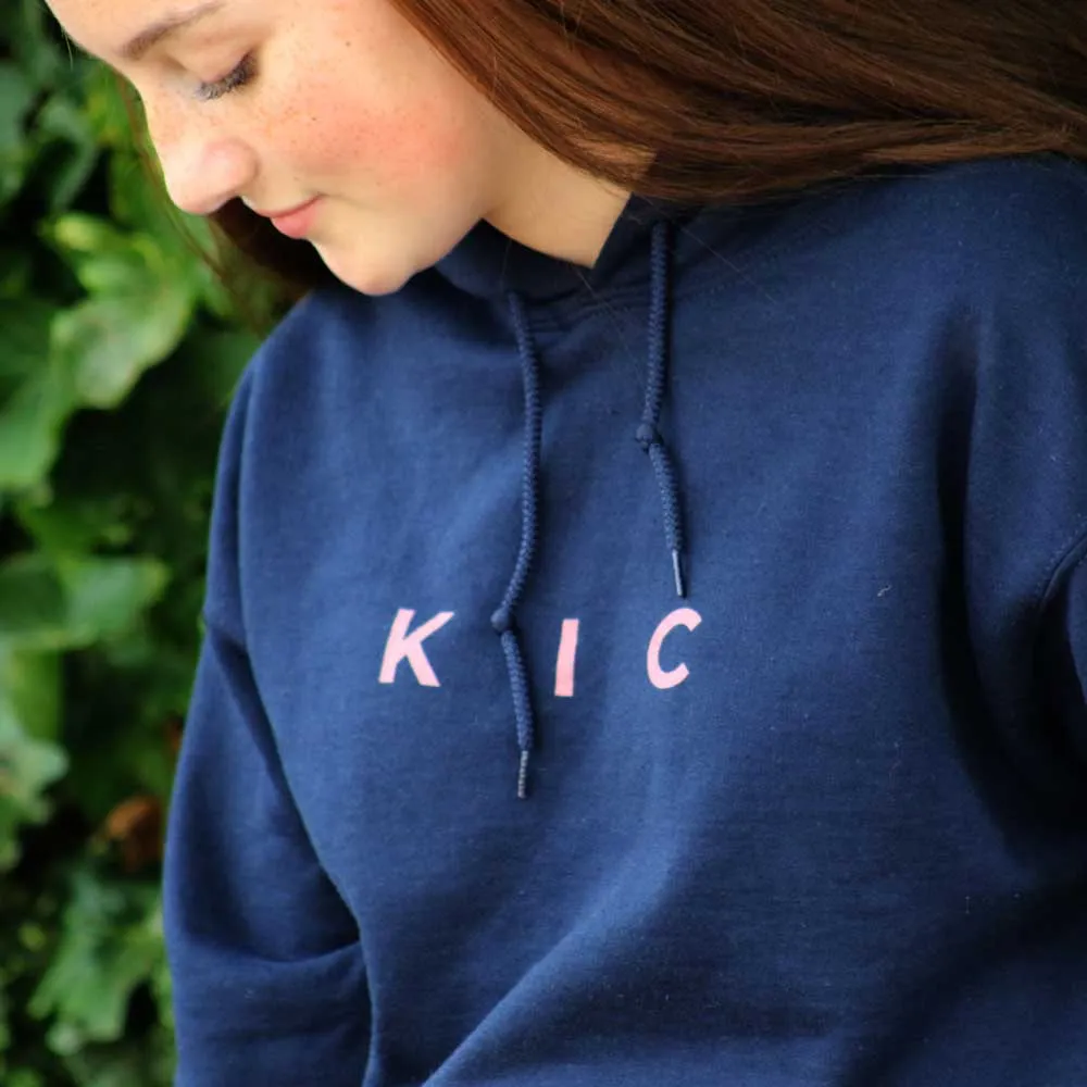 KIC Hoodie Pink Print