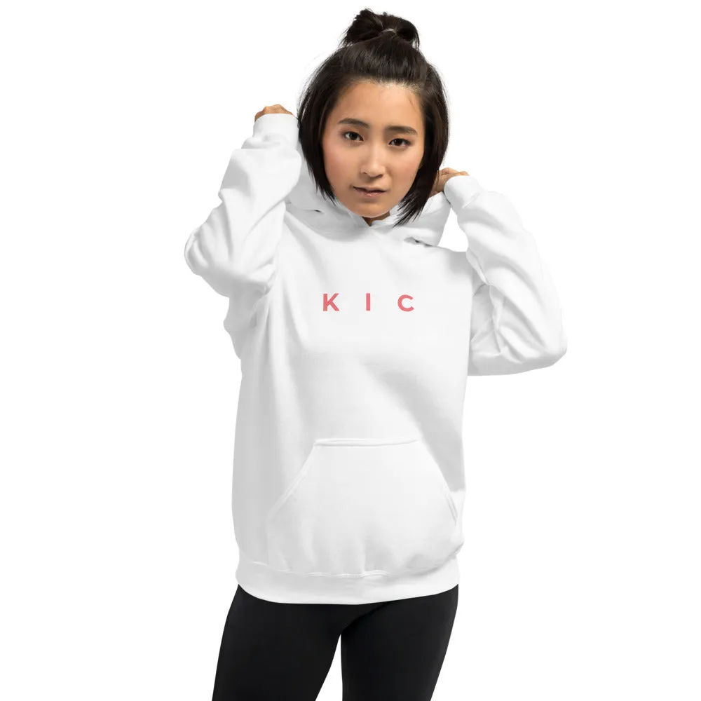 KIC Hoodie Pink Print