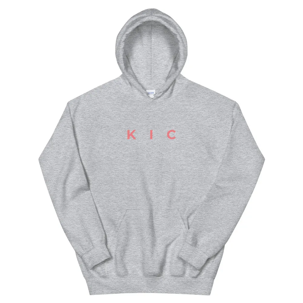 KIC Hoodie Pink Print