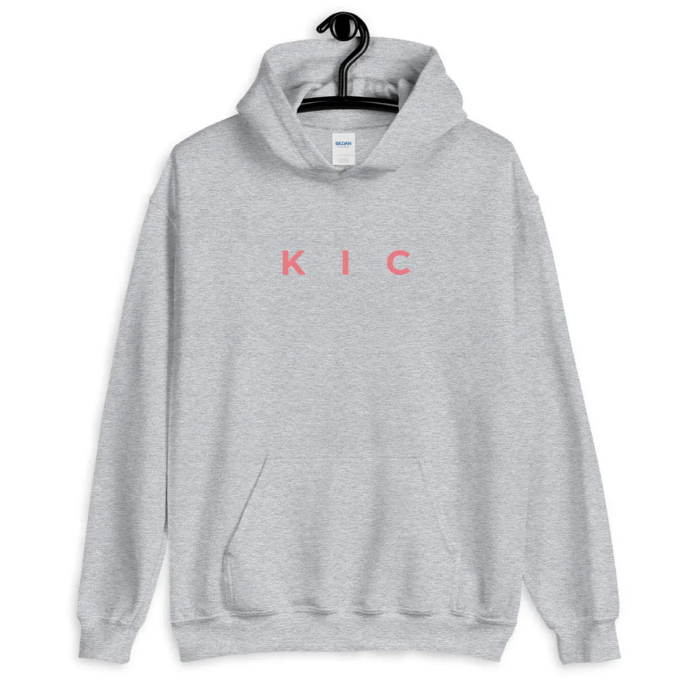 KIC Hoodie Pink Print