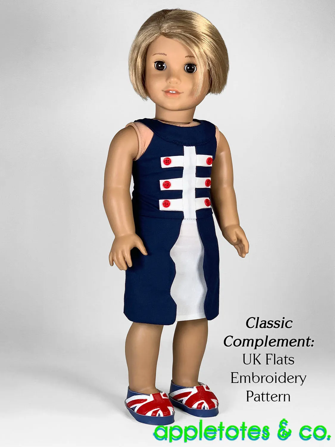 Lizzie Dress 18 Inch Doll Sewing Pattern