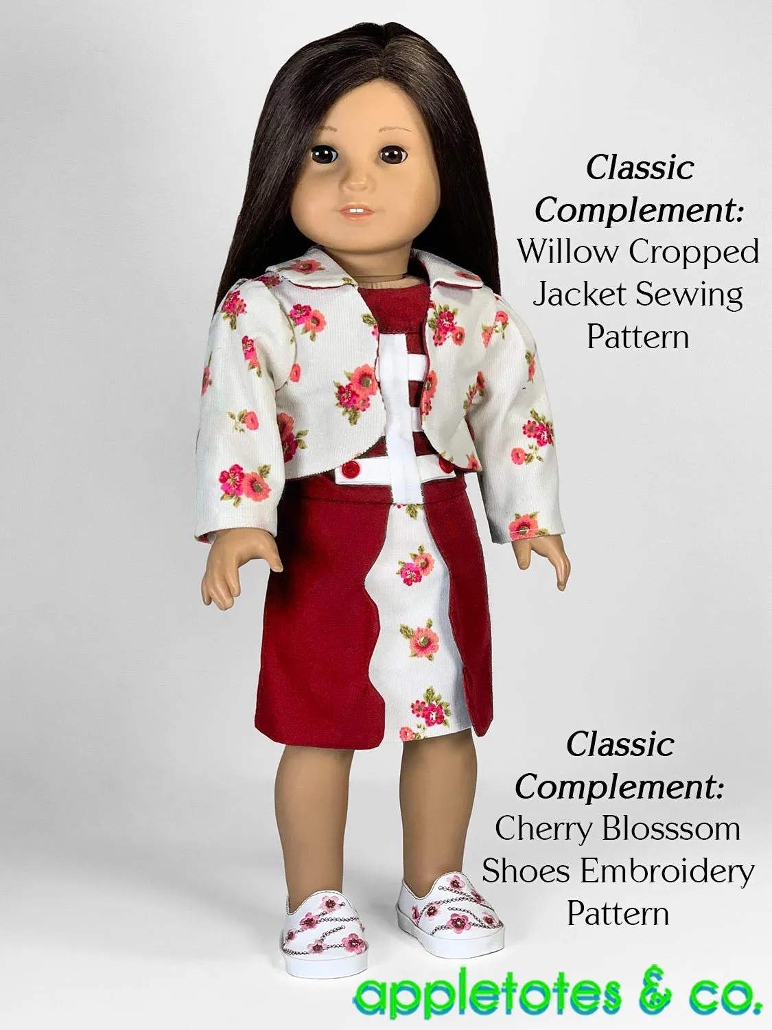 Lizzie Dress 18 Inch Doll Sewing Pattern