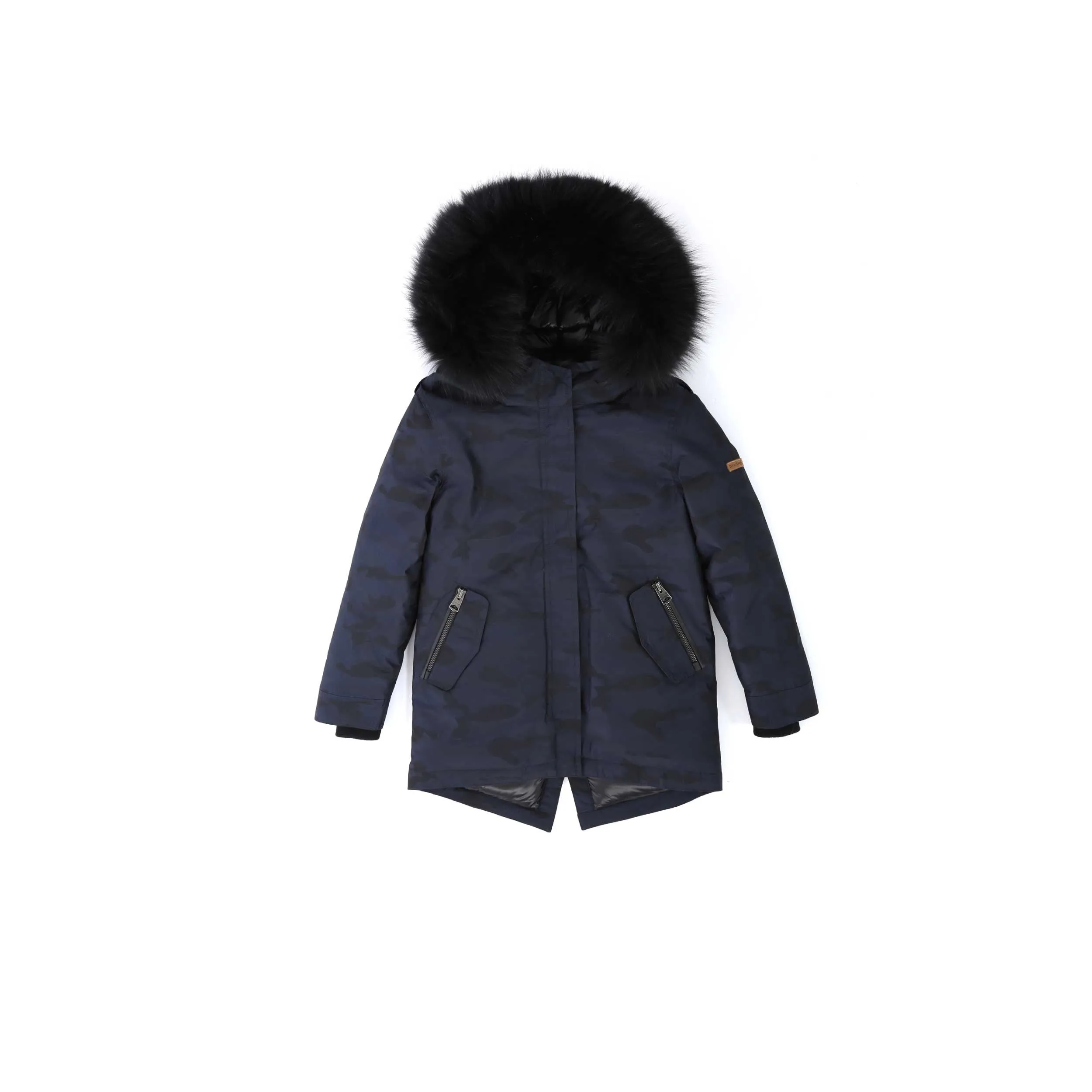 Mackage Lenny JT Kids Jacket in Navy