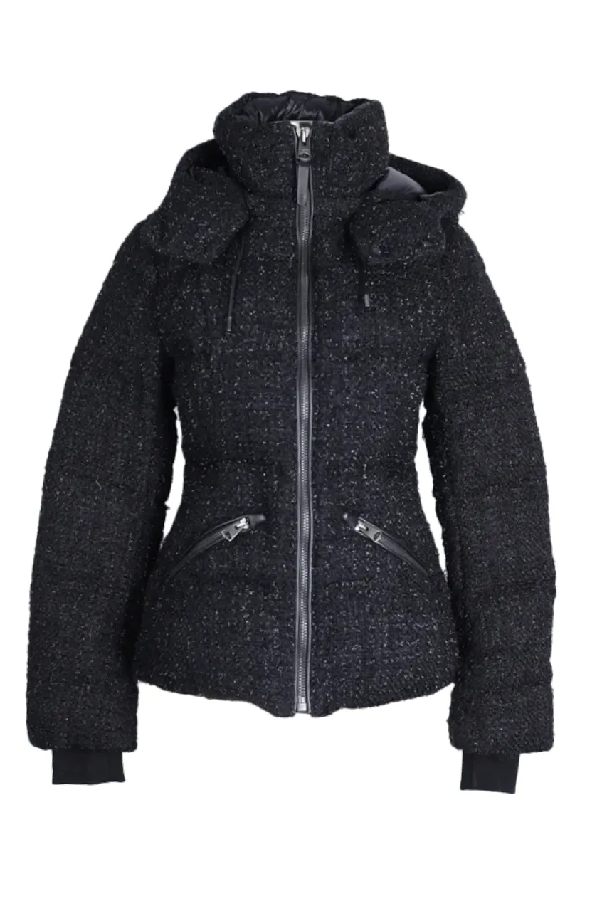 Madalyn Tweed Down Puffer Jacket